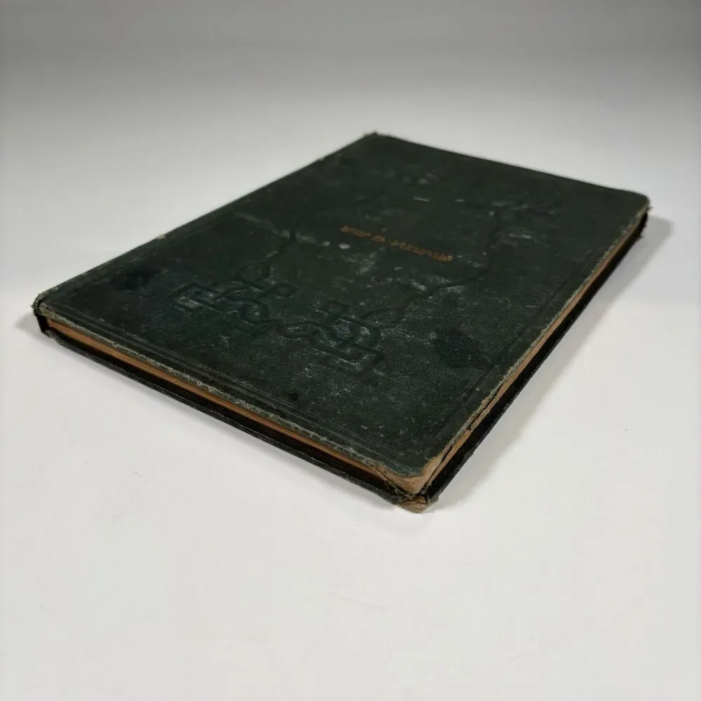 19th Century Armenian Prayer Book 1868 Hymnal Music Song Notation Antique Christ